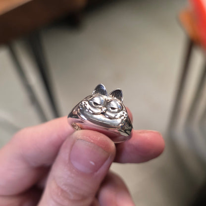 10K Gold Lasagna Lover Signet Ring (Pre-order)